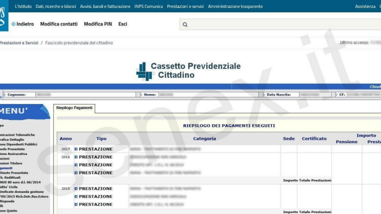 Il Cassetto previdenziale INPS cos è e come funziona