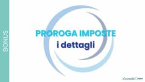 Proroga Del Secondo Acconto Imposte Sui Redditi