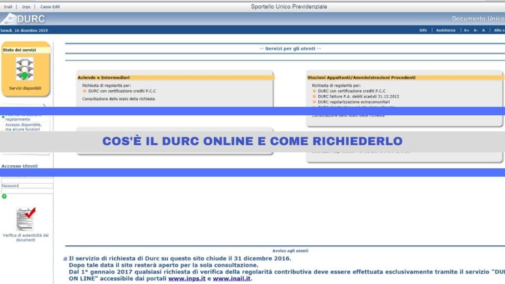 Il DURC: Cos'è E Come Richiederlo Online