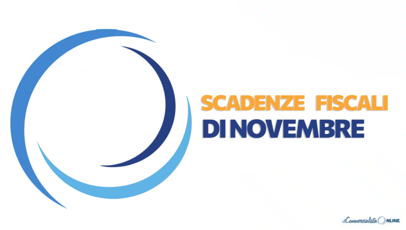 Scadenze Fiscali Di Novembre 2023: Ecco Le Principali