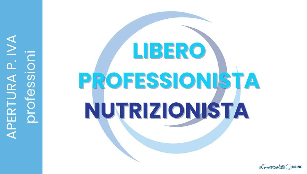 partita iva nutrizionista