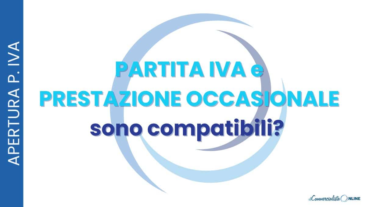 partita iva e prestazione occasionale