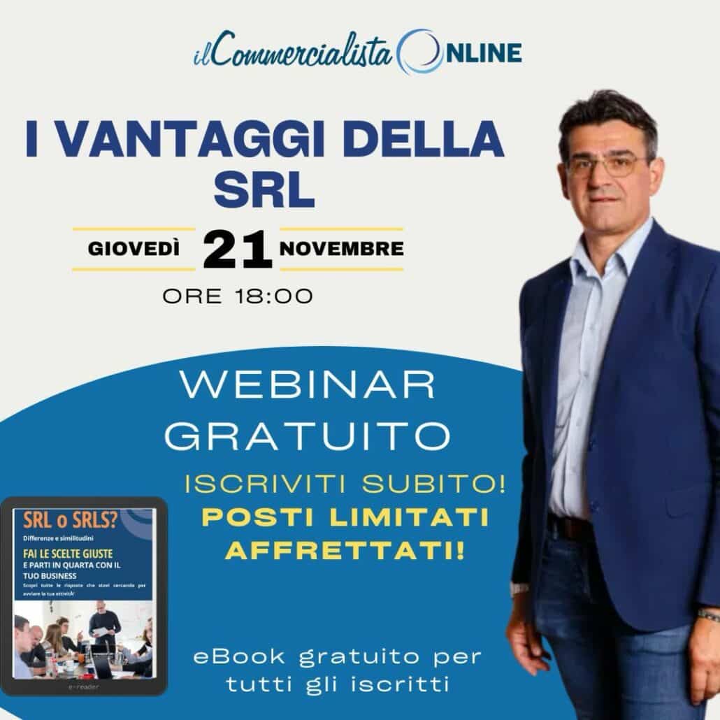 webinar i vantaggi della srl