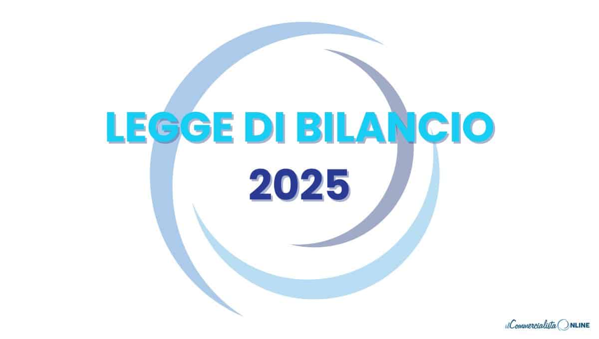 LEGGE DI BILANCIO 2025