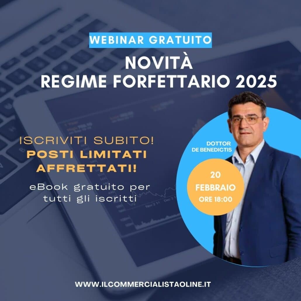 webinar regime forfettario 2025