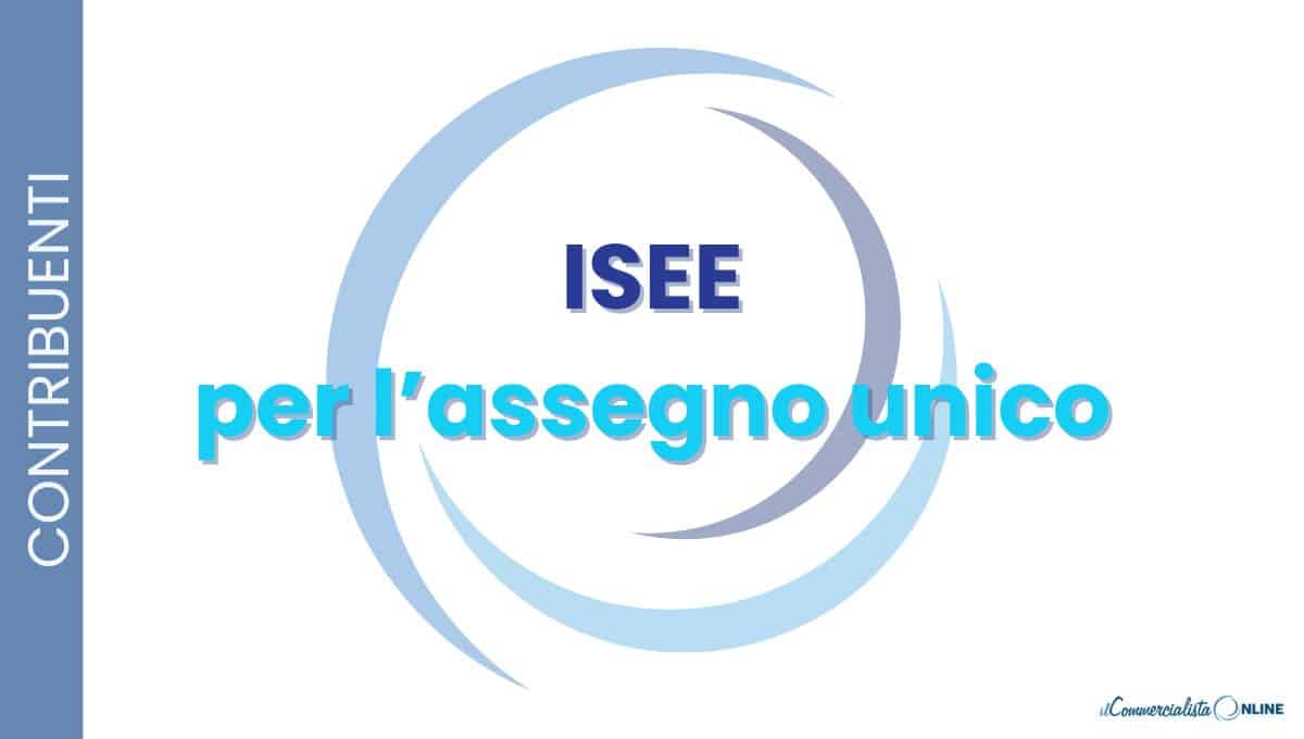 isee per assegno unico